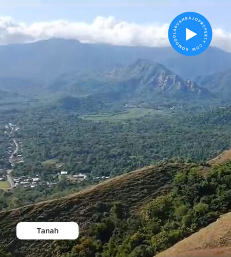 Dijual Tanah Lokasi golo Mori view laut