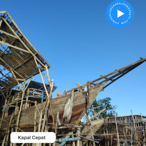 Jual kapal kayu ulin, kusus wisata ke komodo