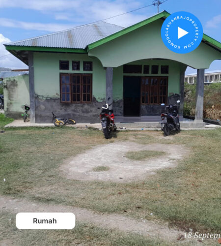 Tanah dan Rumah di jual Dekat dengan kompleks Perumahan Golo koe
